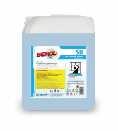 Bemol Cam Sil 5 Litre - İz Bırakmayan Cam ve Yüzey Temizleyici