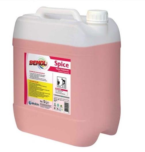 Bemol Spice Extra Yüzey Temizleyici 5 Litre - Güçlü Formül ve Kalıcı Ferahlık