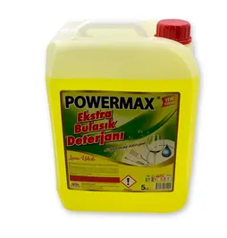 Powermax Bulaşık Deterjanı Elde Yıkama 5 KG | Güçlü Yağ Çözücü