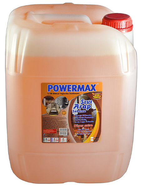 Powermax Sıvı Arap Sabunu 20 kg – Çok Amaçlı, Güçlü ve Ekonomik Temizlik Çözümü