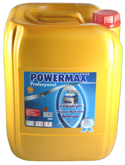 Powermax Profesyonel Bulaşık Makinası Deterjanı 20 LT | Endüstriyel