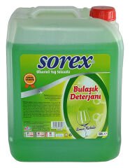 Sorex Bulaşık Deterjanı 5 Litre | Güçlü Yağ Çözücü