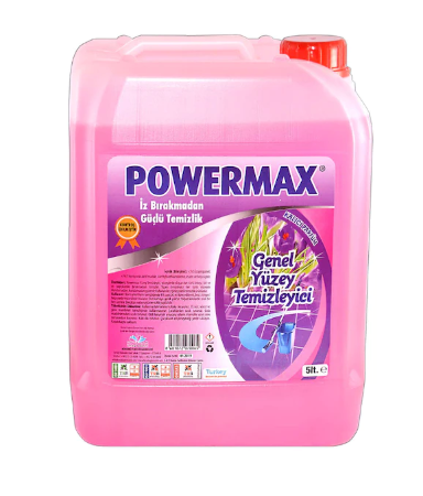 PowerMax Yüzey Temizleyici Çiçek Kokulu 5 KG | Ferah ve Etkili Temizlik