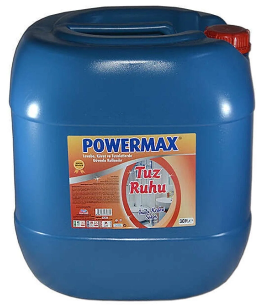PowerMax Tuz Ruhu 30 KG | Güçlü Kireç ve Pas Temizleyici