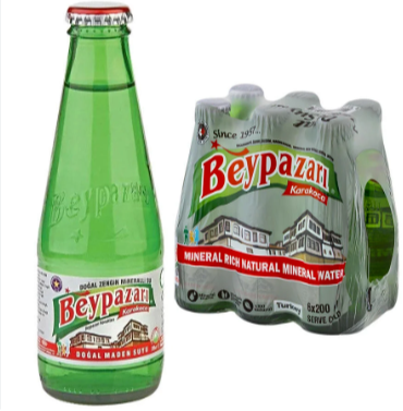 Beypazarı Doğal Maden Suyu 6’lı Cam Şişe | Doğal Soda