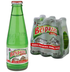 Beypazarı Doğal Maden Suyu 6’lı Cam Şişe | Doğal Soda
