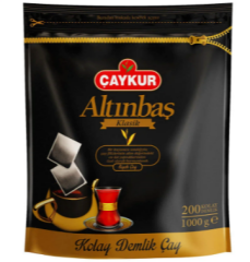 Çaykur Altınbaş Demlik 1000 GR | Yoğun Aromalı Çay