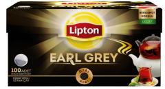 Lipton Earl Grey Demlik Poşet Çay 100’lü | Bergamot Aromalı Çay