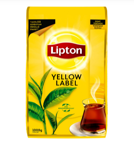 Lipton Yellow Label Dökme Çay 1000 gr | Yoğun Aromalı Siyah Çay