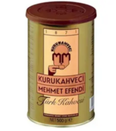 Kurukahveci Mehmet Efendi Türk Kahvesi 500 gr | Teneke Kutu