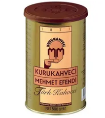 Kurukahveci Mehmet Efendi Türk Kahvesi - Teneke Kutu 500 gr