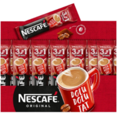 Nescafe 3’ü 1 Arada Kahve 17,5 gr 72’li | Hazır Kahve