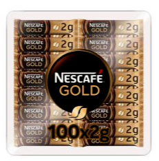 Nescafe Gold Stick Kahve 2 gr 100’lü | Pratik Granül Kahve