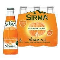 Sırma Mandalina Aromalı Soda 6’lı | Meyveli Maden Suyu