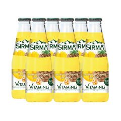 Sırma Mango Ananas Aromalı Soda 6’lı – Doğal Zengin Mineralli Gazlı İçecek