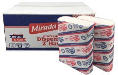 Z Havlu 200 Yaprak 12 Paket Mirada Marka | Hijyenik ve Dayanıklı