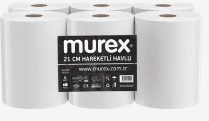 Hareketli Havlu 21 CM 4 KG 6’lı Murex Marka | Endüstriyel ve Ekonomik