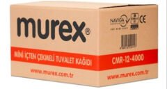 Tuvalet Kağıdı İçten Çekmeli Mini Cimri 4 KG 12’li Murex | Dispenser Uyumlu
