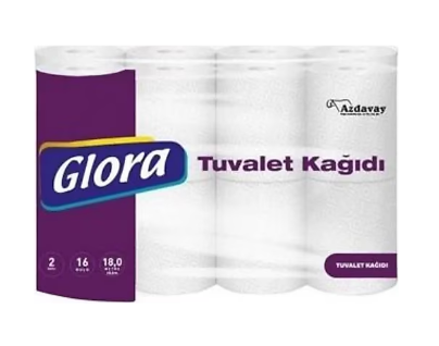 GLORA Tuvalet Kağıdı 2 Katlı 48'li