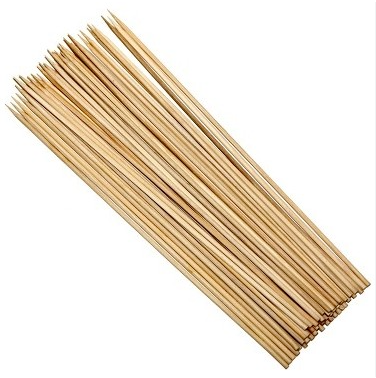 Çöp Şiş 25 CM 100 Adet | Dayanıklı Tahta Şiş