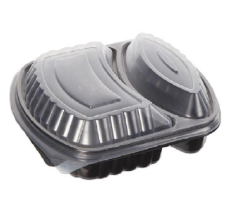 Mikrodalga Kabı 2 Bölmeli - 200’lü