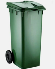 Çöp Konteyner 120 LT Tekerlekli Dayanıklı ve Pratik Kullanım