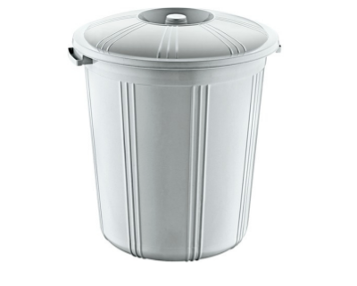 Çöp Kovası 50 Litre Kapaklı Dayanıklı ve Hijyenik Kullanım