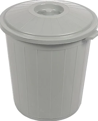 Çöp Kovası 90 LT Kapaklı Dayanıklı ve Hijyenik Kullanım