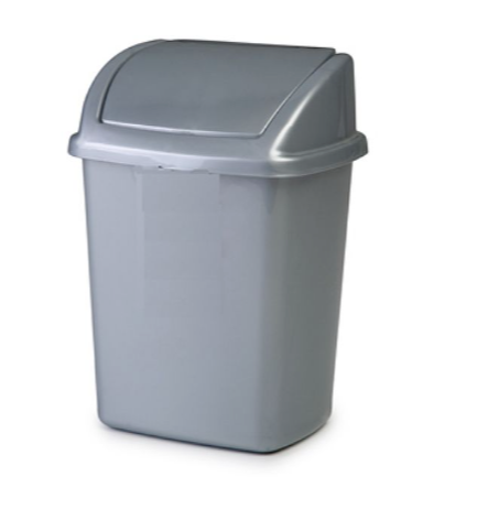 Çöp Kovası İtme Kapak 50 LT Dayanıklı ve Pratik Kullanım