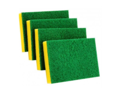 Bulaşik Süngeri̇ Endüstri̇yel 4'lü