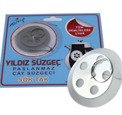 Çaydanlık Süzgeç Paslanmaz Çelik Çay Süzgeci