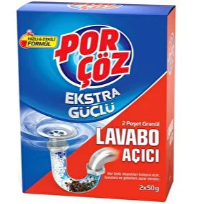 Porçöz Granül 100 GR Güçlü Gider Açıcı Temizleyici
