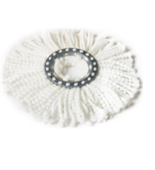 Spin Mop Başlık Mikrofiber Yedek Mop Ucu