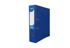 Noki Geniş Mavi Klasör 70 mm - Etiketli, PVC Kaplama
