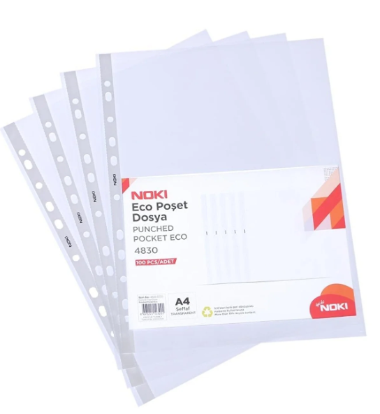 NOKİ Poşet Dosya 100'lü