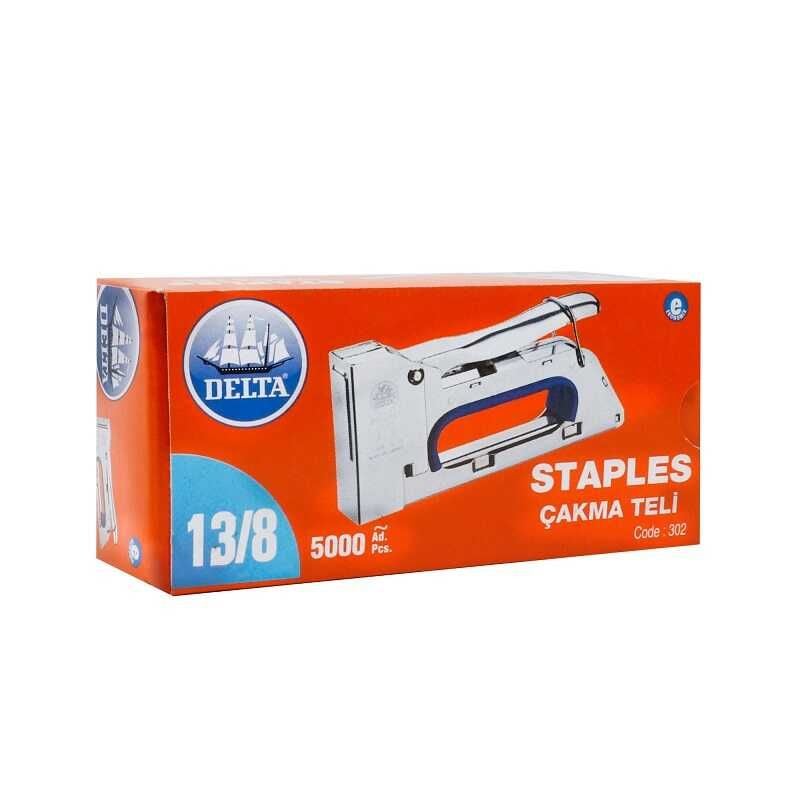 Delta Zımba Teli 13/8 – 5000'li Dayanıklı Tel