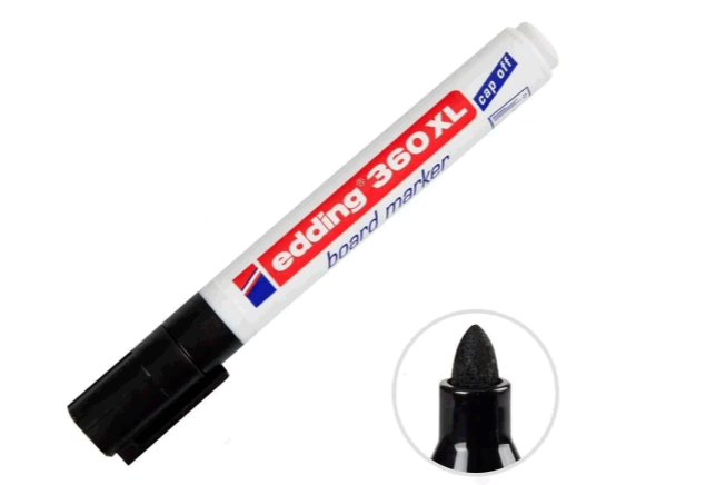 Edding Tahta Kalemi Siyah 360 XL
