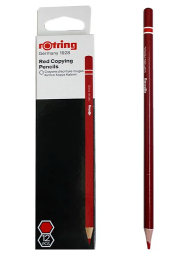 Rotring Kırmızı Kurşun Kalem 12’li Set