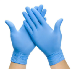 Coremed Nitril Muayene Eldiveni M Beden Mavi Pudrasız 100’lü Kutu