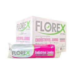 Florex Jumbo Boy Çöp Torbası 80x110 cm 400gr 200 Adet