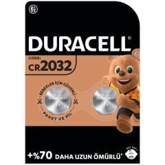 Duracell CR2032 Pil 2’li Paket