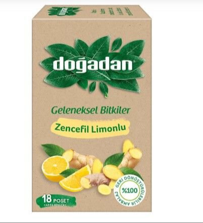 Doğadan Zencefil Limon Çayı 18 Poşet