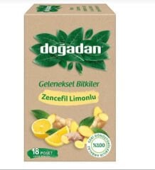 Doğadan Zencefil Limon Çayı 18 Poşet