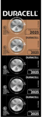 Duracell 2025 Düğme Pil 5’li Paket