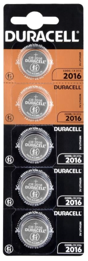 Duracell 2016 Düğme Pil – 5’li Paket