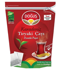 Doğuş Karadeniz Tiryaki 40 gr 25'li Demlik Poşet Çay