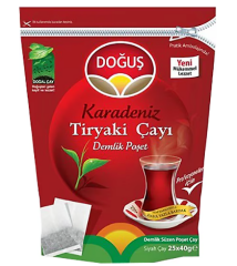 Doğuş Karadeniz Tiryaki Demlik Poşet Çay 40 gr 25’li