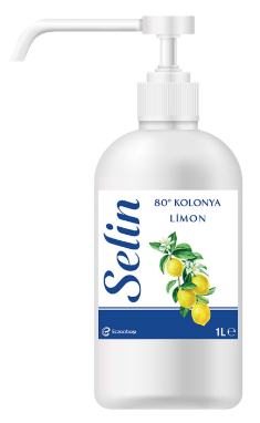 Selin Limon Kolonyası Pompalı 1 Litre