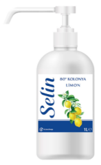 Selin Limon Kolonyası Pompalı 1 Litre