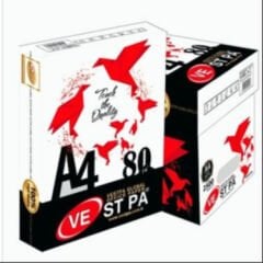 A4 Fotokopi Kağıdı 80 gr 2500 Sayfa Vestpa
